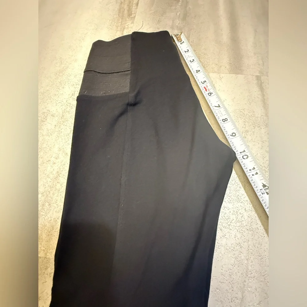 Zara Kids Black Leggings with Stylish Panels
